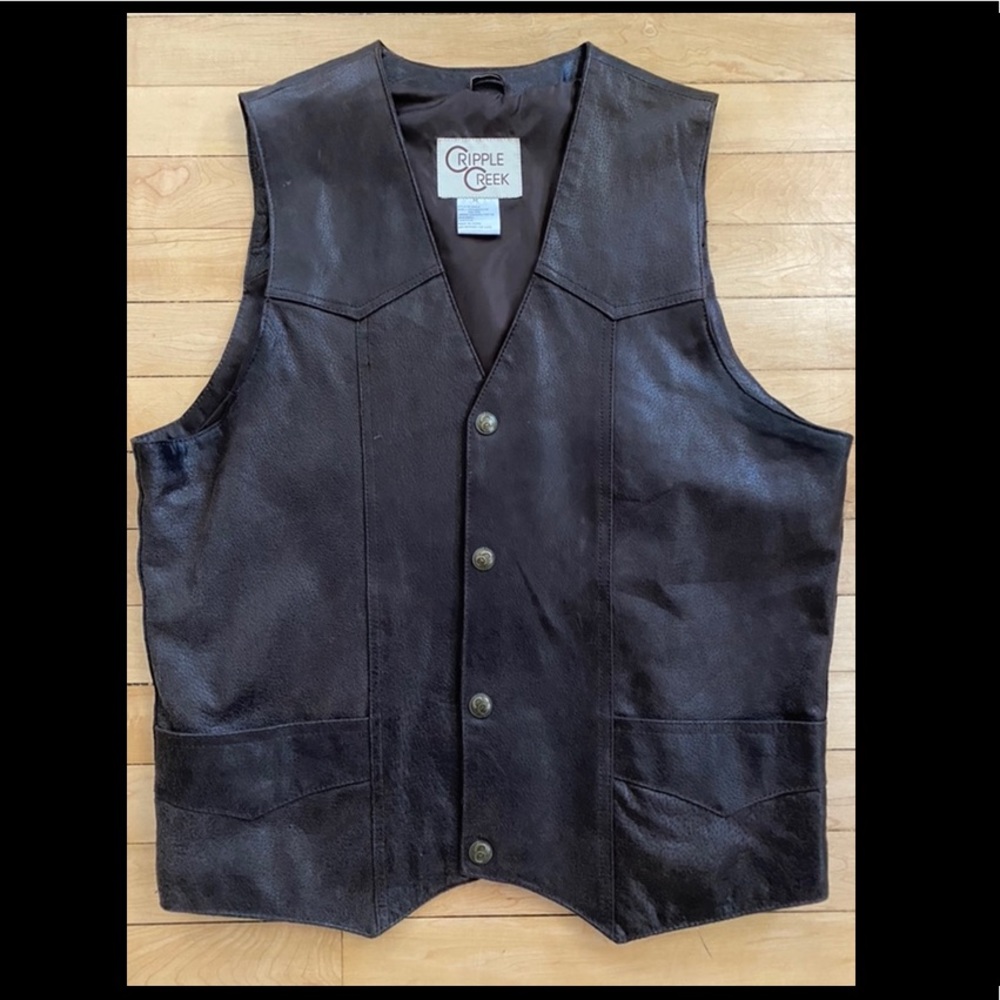 Cripple Creek Leather Vest